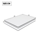 7-Zone Spring Matratze 25cm thick,Medium-Firm Orthopedic, Extra Comfort, Breathable &amp; Quiet,Breathable 3D fabric
