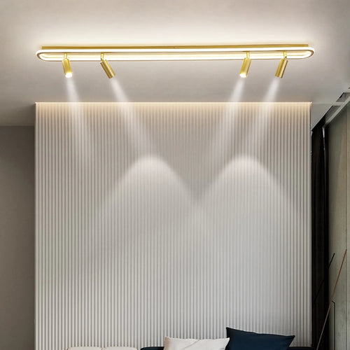Modern LED chandelier for indoor dimmable lighting - vue 3 sur 18