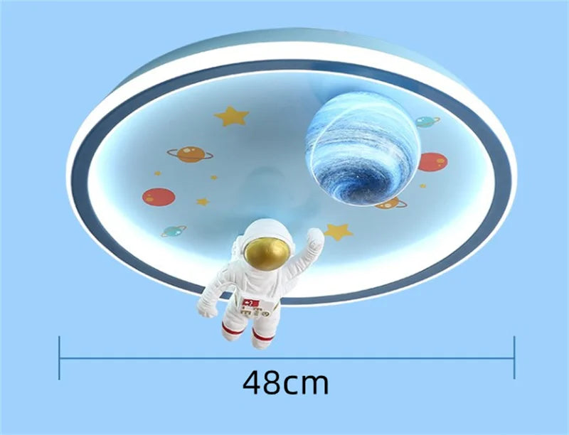 Modern LED astronaut ceiling light decorative for children