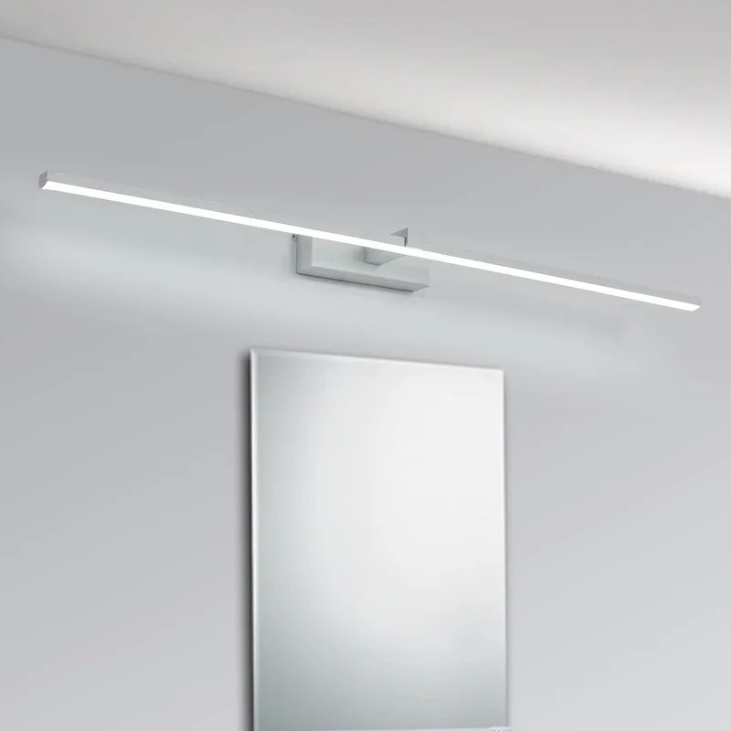 bathroom cabinet lighthouse mirror with LED light - vue 3 sur 8