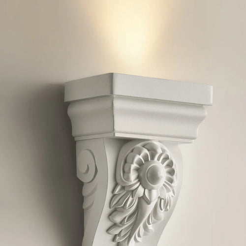 Vintage wall light with French mouldings - vue 5 sur 9