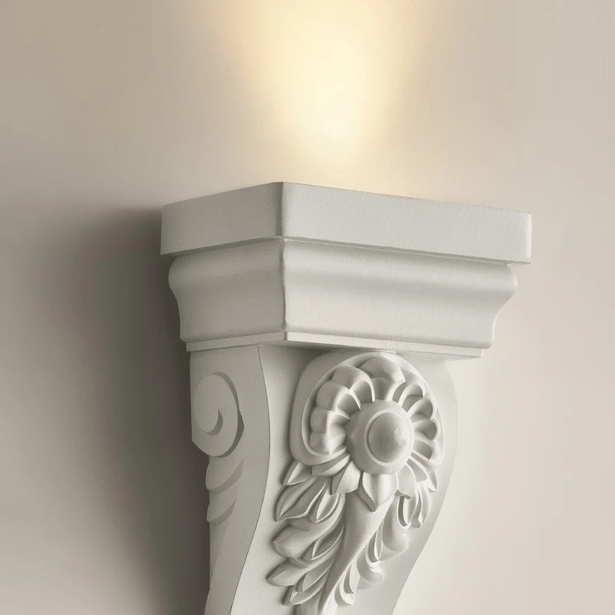 Vintage wall light with French mouldings - vue 4 sur 9