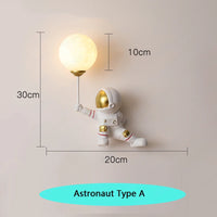 Resin wall light for children's bedroom