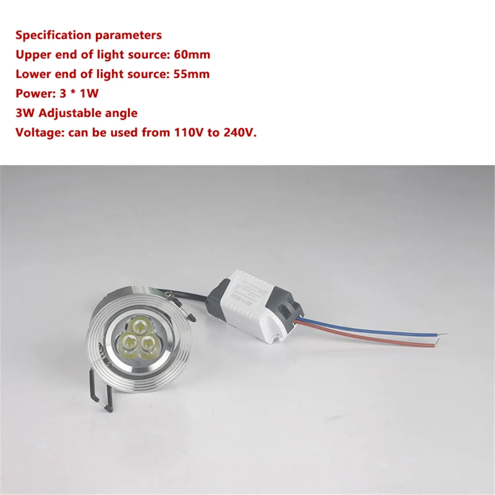 European style recessed spotlight for indoor lighting - vue 12 sur 15