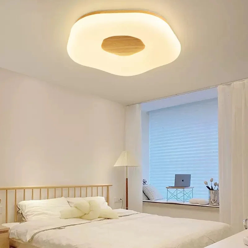 Ultra-slim LED ceiling light ideal for indoor lighting and decoration - vue 3 sur 10