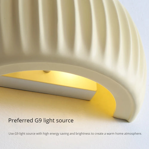 applique murale led décorative en résine pour éclairage intérieur - vue 5 sur 13