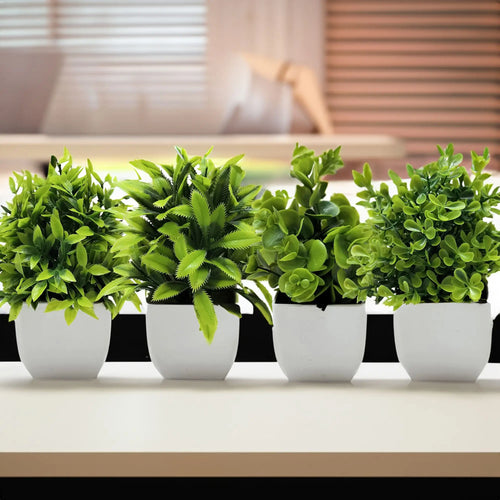 Artificial potted plant for office and garden decoration - vue 6 sur 45