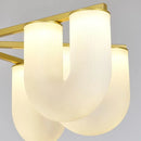 Modern acrylic LED pendant chandelier for contemporary decor
