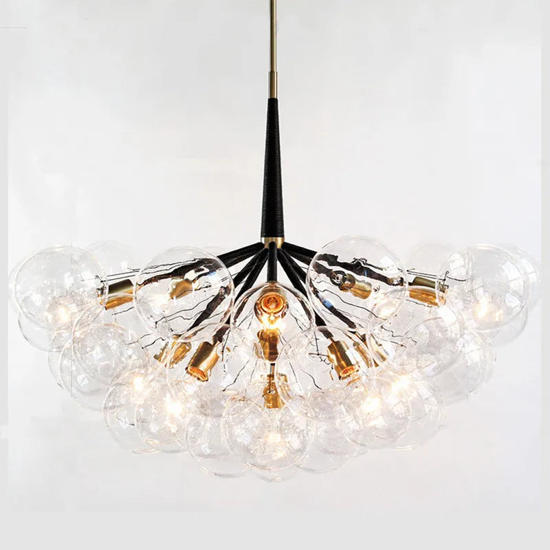 Modern glass pendant light for elegant interior decoration