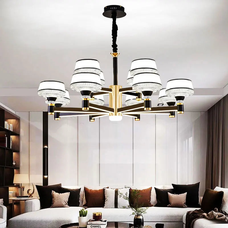 lustre moderne led design nordique pour intérieur élégant