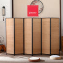 Chinese style bamboo screen partition wall, folding movable baffle in living room, blocking modern minimalist office