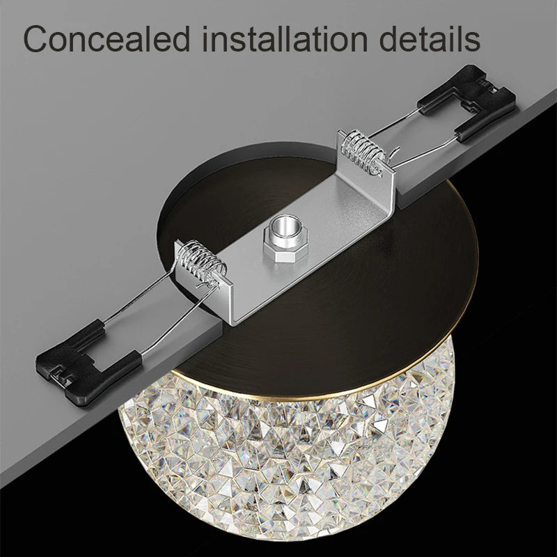 Nordic LED ceiling light for living room, dining area, bedroom, corridor or cloakroom - vue 5 sur 16