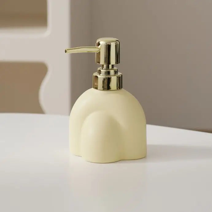 Portable ceramic soap dispenser for shampoo and water - vue 11 sur 21