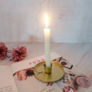 Portable metal candle holder for weddings and office decor