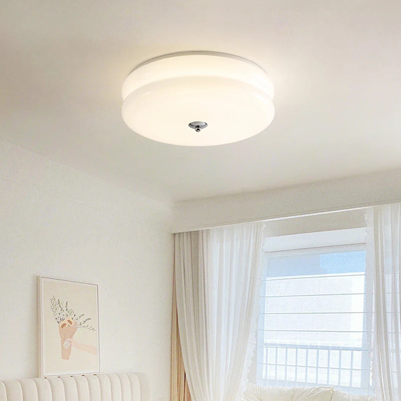 Simple glass full spectrum eye protection ceiling light