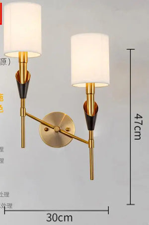 Art deco LED wall light with elegant calla lily design for various spaces