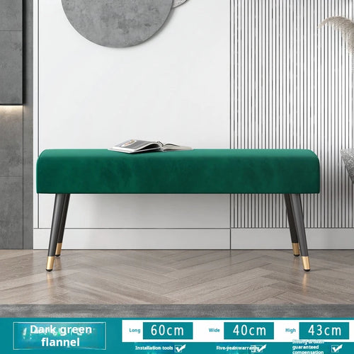 soft shoe bench for entrance hall and living room - vue 15 sur 18