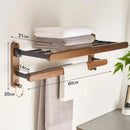 wooden bathroom hardware set