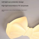 Modern LED warm romantic cream ceiling lamp Pendant lamp suitable for children bedroom dining room, study decorative chandelier