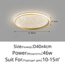 Modern minimalist high-end crystal ceiling light 2024