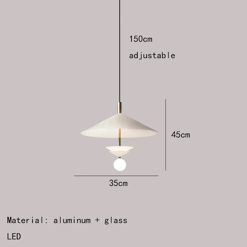Modern designer pendant light for living room and decorative restaurant