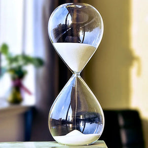 creative sand clock for stylish interior decoration