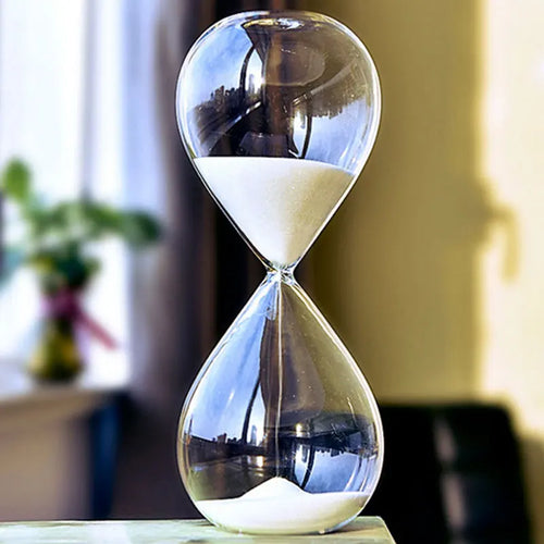creative sand clock for stylish interior decoration