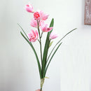 Artificial cymbidium flowers for wedding and event decoration