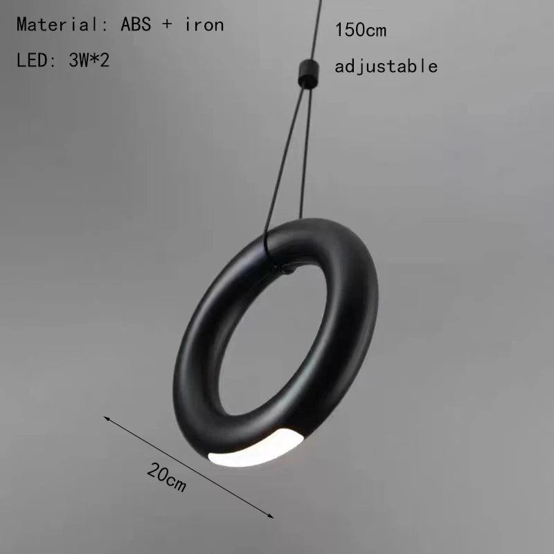 suspension anneau réglable 	 4000k art déco
