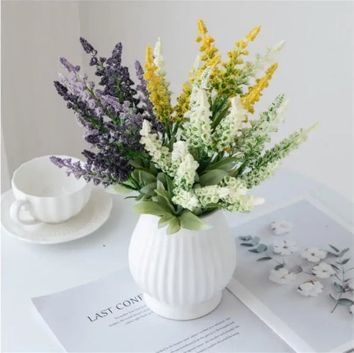 Artificial lavender for table and wedding decoration - vue 3 sur 9