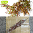 Artificial succulent plants for festive wall decoration
