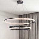 Modern circular LED chandelier for interior decoration