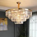 Luxury crystal chandelier for stylish interior decoration and elegant lighting