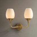 Nordic minimalist copper wall light for decorative lighting
