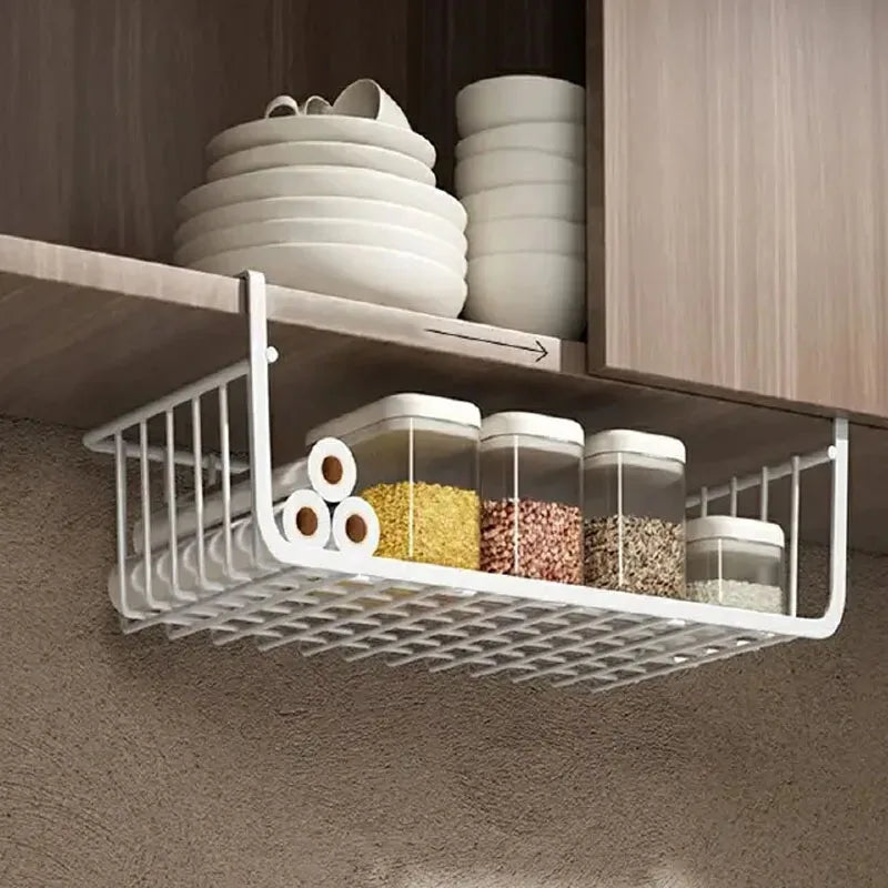 hanging shelf for storing tools and seasonings