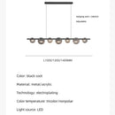 Modern minimalist LED pendant light for artistic interiors