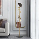 floor-standing coat rack for clothes and bags, versatile