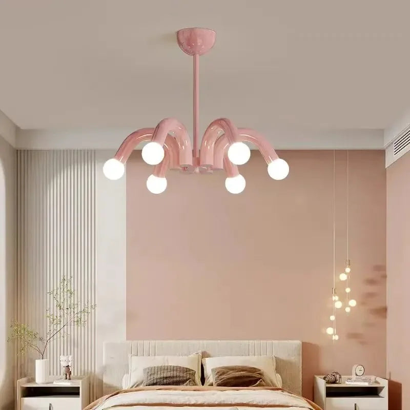 Nordic LED chandelier art deco style for elegant decor