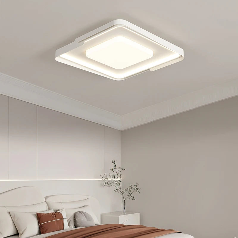 Modern dimmable LED ceiling light for all spaces - vue 3 sur 12