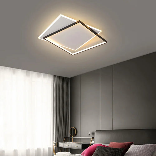 Nordic dimmable LED ceiling light with simple design - vue 6 sur 9