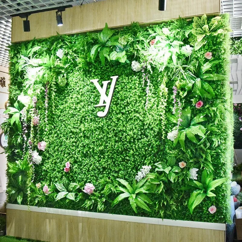 Floral botanical wall decoration for a natural interior