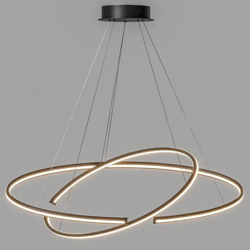 Modern design LED pendant lamp for indoor use - vue 3 sur 12