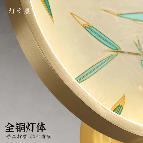 Retro copper enamel wall light for indoor and outdoor lighting - vue 8 sur 8