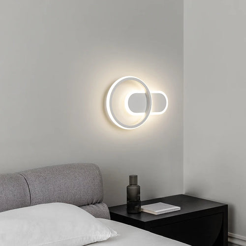 Creative cloud-shaped LED wall lamp for children - vue 5 sur 8