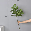 Artificial ficus branch for indoor and outdoor decoration