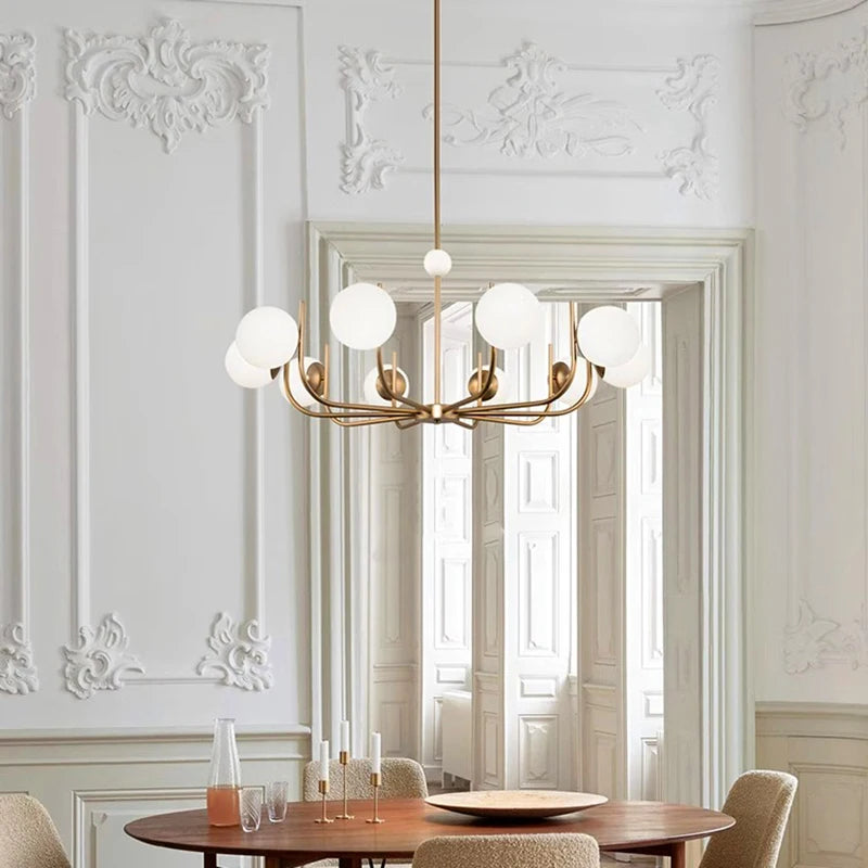 Modern LED pendant chandelier for indoor lighting