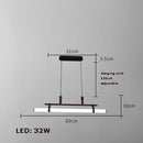 Minimalist LED chandelier trendy 2022 pendant lighting