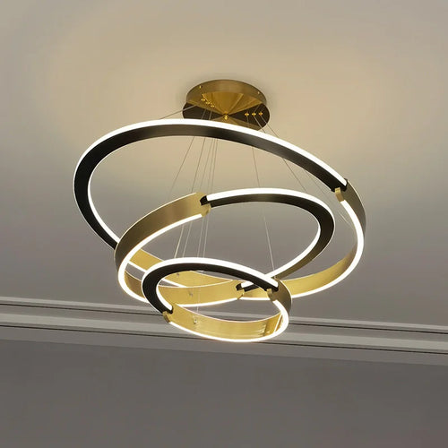 Modern ring design chandelier for interior decoration - vue 4 sur 16