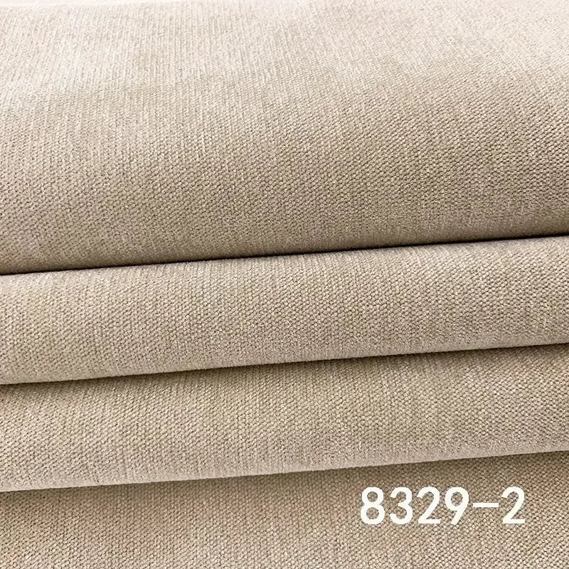 Thick chenille fabric for upholstery and cushion covers