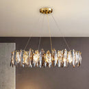 Vintage art deco crystal chandelier for indoor lighting